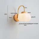 DecorBites™ Cotton LED Wall Lamps with Pull Chain Switch for Restaurant Living Room Bedroom