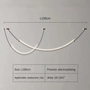 DecorBites™ Designer Arc Line Restaurant Lighting Chandelier