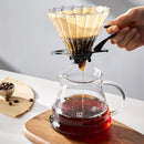 DecorBites™ Hand Punch Coffee Pot Gooseneck Spout Kettle Long Mouth Maker