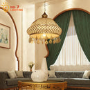 DecorBites™ Gold Lustre Iron Art Pendant Lights LED E27, Exotic Design for Home, Restaurant, Bar