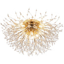 DecorBites™ Dandelion Crystal Chandelier LED Ceiling Light for Romantic Living Room & Bedroom