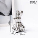DecorBites™ Golden Monkey Dog Rabbit Ceramic Balloon Animals Desk Ornament