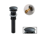 DecorBites™ Gold Large Round Bathroom Pop-up Drain for Copper Washbasin Sink