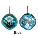 DecorBites™ Glass Lava Pendant Lights: Modern Nordic Loft LED Ceiling Hanging Lamp Fixture