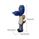 DecorBites™ 7" Resin Balloon Dog Statue Jeff Junior Figurine Home Decor Accessory