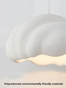 DecorBites™ Cream Wabi Sabi LED Pendant Chandelier - Elegant Dining Room & Bedroom Decor