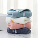 DecorBites™ Kids Weather Embroidery Cotton Terry Towel - High Quality Turban for Face and Hair