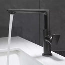 DecorBites™ Gold Brass Bathroom Basin Faucet, Single Handle Hot & Cold Mixer Tap
