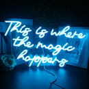 Wedding Neon Light Letters LED Sign Bar room decoration Party Bedroom Playroom Cave Children's Room Shop Home Wall Decoration