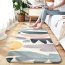 DecorBites™ Cozy Faux Lamb Wool Bedside Rug for Bedroom Decor Anti-Slip Soft Living Room Carpet