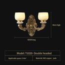 DecorBites™ All Copper Jade Chinese Chandelier: Modern & Simple Living Room Lighting
