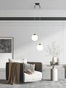 DecorBites™ Glass Ball LED Pendant Chandelier for Dining and Bedroom