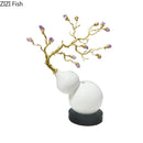 DecorBites™ Gold Gourd Branches Luxury Ornaments Feng Shui Home Decor Crafts