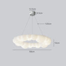 DecorBites™ Cloud Living Room Ceiling Lamp Bedroom Light Simple Restaurant Designer Atmospheric Cream Wind