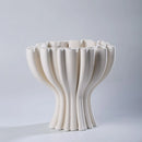 DecorBites™ Geometric Ceramic Flower Pot Sculpture Home Decor