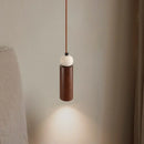 DecorBites™ Iron LED Pendant Light Fixture for Home Living Room, Restaurant Yellow Travertine Ball Hang Lamp