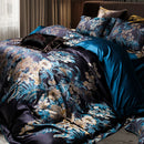DecorBites™ 1500TC Jacquard Egyptian Cotton Bedding Set for Queen King Linens