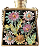 DecorBites™ Enamel Perfume Bottles: Metal Handicraft Collection for Home Decor & Gift