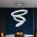 DecorBites™ Crystal Chandelier LED Pendant Lighting for Living Room