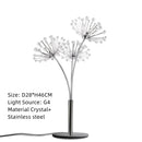 DecorBites™ Crystal Dandelion LED Floor Lamp for Living Room Bedroom Decor
