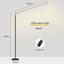 DecorBites™ LED Floor Lamp: Super Bright Minimalist Reading Fixture for Living Room and Bedroom
