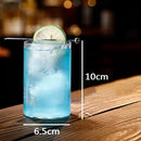 DecorBites™ Japanese Style Highball Long Drinking Glasses Set of 6