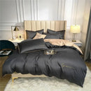 DecorBites™ Egyptian Cotton Bedding Set with Sheet Pillowcase Blanket Cover - Queen King Size