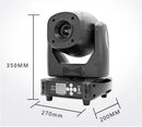 DecorBites™ 120W LED Moving Head Spot Light with Rotatable Prism and Gobo Patterns