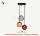 DecorBites™ Glass Ball Lustre Pendant Lights - Modern Kitchen Hanging Fixture