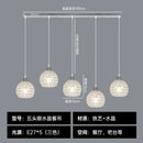 DecorBites™ Crystal Dining Pendant Lamp - Modern Nordic Minimalist Design