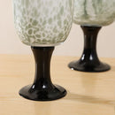 DecorBites™ Dot Texture Glass Vase for Stylish Home Decor