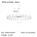 DecorBites™ LED Ceiling Chandelier Nordic Living Dining Room Bedroom Lighting Fixture