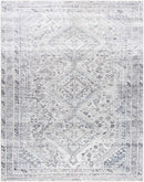 Barny Gray Denim Washable Rug