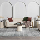 Barny Gray Blue Washable Rug - Clearance