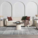 Barny Gray Blue Washable Rug