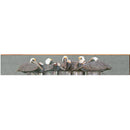 Anna Maria Island Artist Jon Van Zyle's Resting Pelicans | Wall Art Print on Real Wood