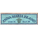 Anna Maria Island, Florida Wooden Sign | Wall Art Print on Real Wood