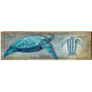 Anna Maria Island Leatherback Sea Turtle Study | Wall Art Print on Real Wood
