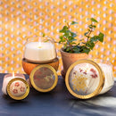 Signature Pressed Floral Candle - Spicy Apple