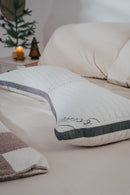 Luxury Side Sleeper Body Pillow | Adjustable Natural Latex Cooling Body Pillow for Pregnancy, Back Pain & Full Body Support
