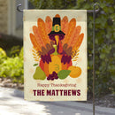 Fall Personalized Family Name Garden Flag | Multiple Custom Designs