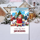 Happy Holidays Custom Christmas Garden Flag