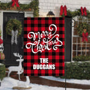 Happy Holidays Custom Christmas Garden Flag