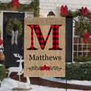 Happy Holidays Custom Christmas Garden Flag