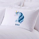 Unicorn Personalized Kids Sleeping Pillowcase | Custom Pillow For Kids