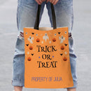 Bag Of Treats Custom Halloween Tote Bag | Personalized Trick or Treat Bag