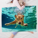 Personalized Photo Blanket for Pets | Custom Blanket With Pictures