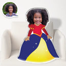Personalized Photo Face 3D Princess Pillow | Your Face Pillow Doll for Kids