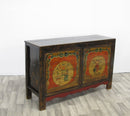 Hand Painted Mongolia Sideboard 4
