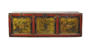 Z-Lower Hand Painted Antique Chinese Sideboard or Hall Way Seat